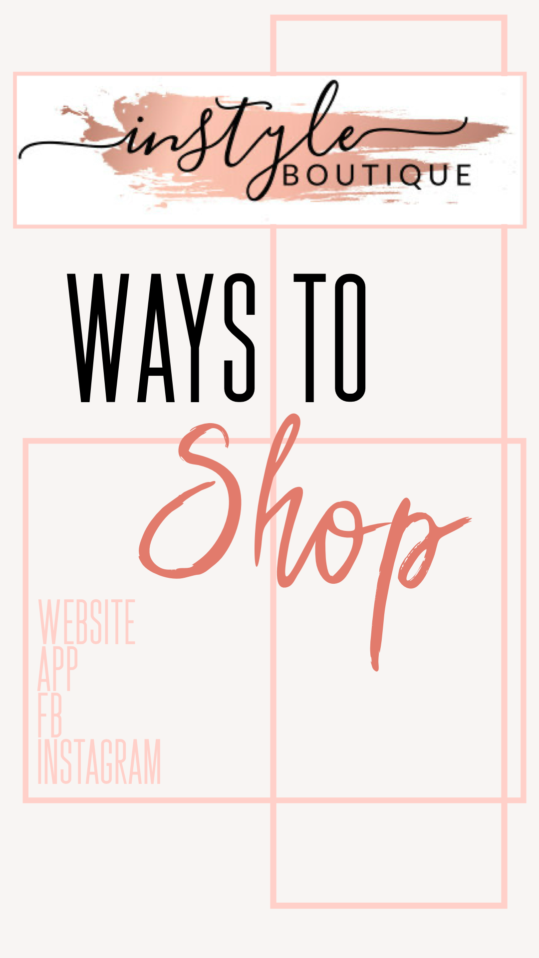 Ways to Shop